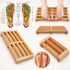 Wooden Roller Body Massager for Arms, Legs & Back