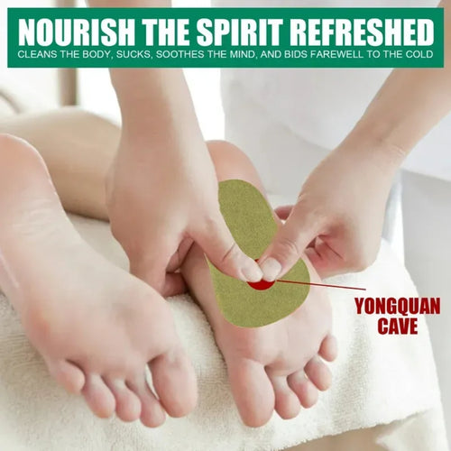 Wormwood Foot Detox Patches, Natural Body Cleansing Pads for Stress Relief