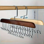 8 Hooks Wooden Clothes Hanger