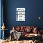 4 Steps Subhanallah Allhamdulillah, Allahu Akbar Islamic calligraphy wall art