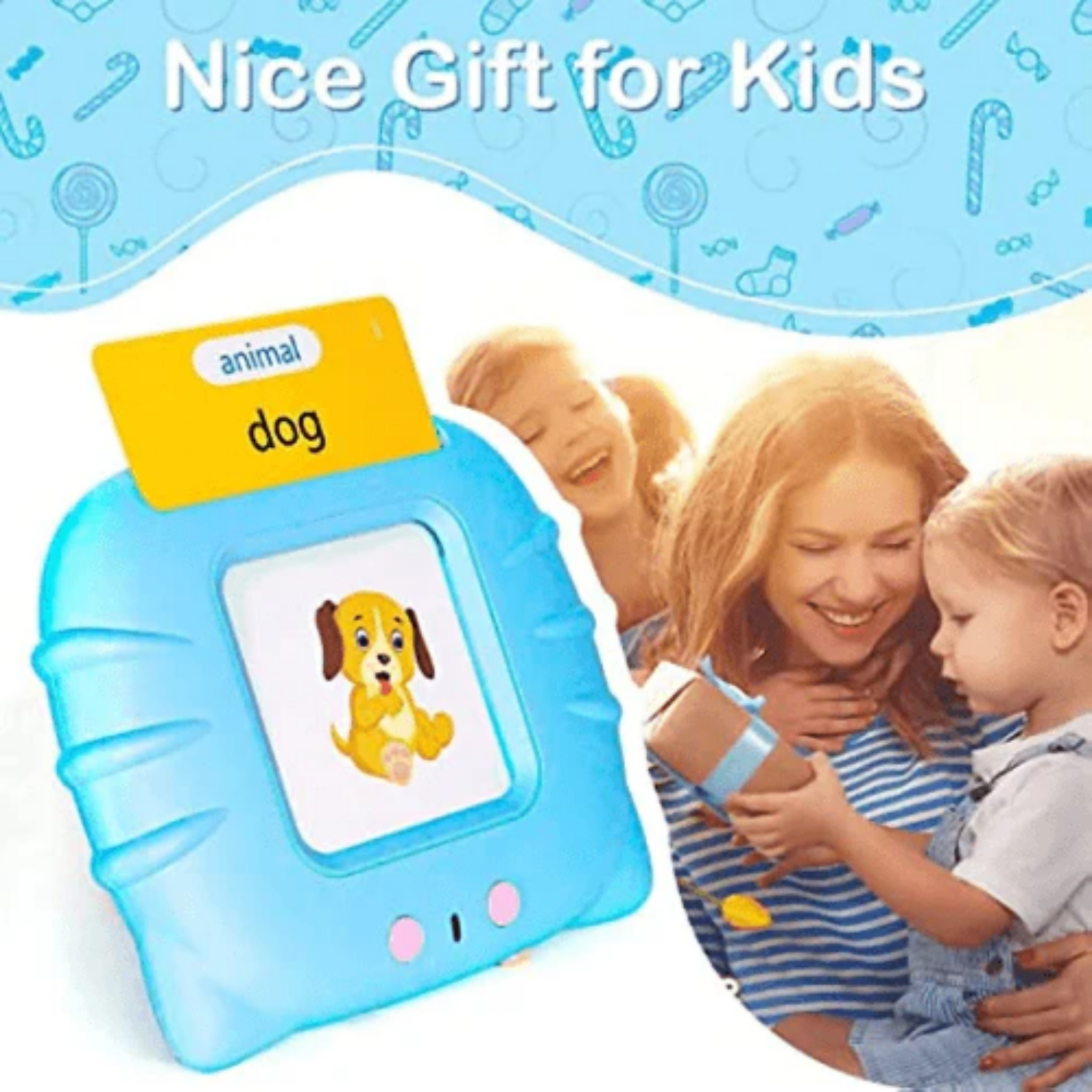 Talking Flash Cards, Early Educational Device, for Kids'