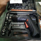 Make repairs faster and easier with the Premium Quality 47-in-1 Rechargeable Electric Screwdriver Set. Designed for professionals and DIY enthusiasts, this cordless screwdriver features a rechargeable battery and a complete set of 47 accessories to handle