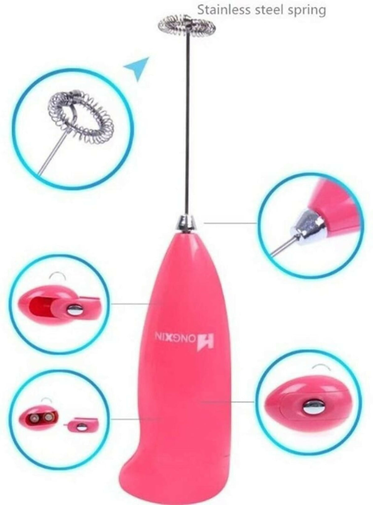 Electric Egg Beater Milk Drink Coffee Whisk Mixer