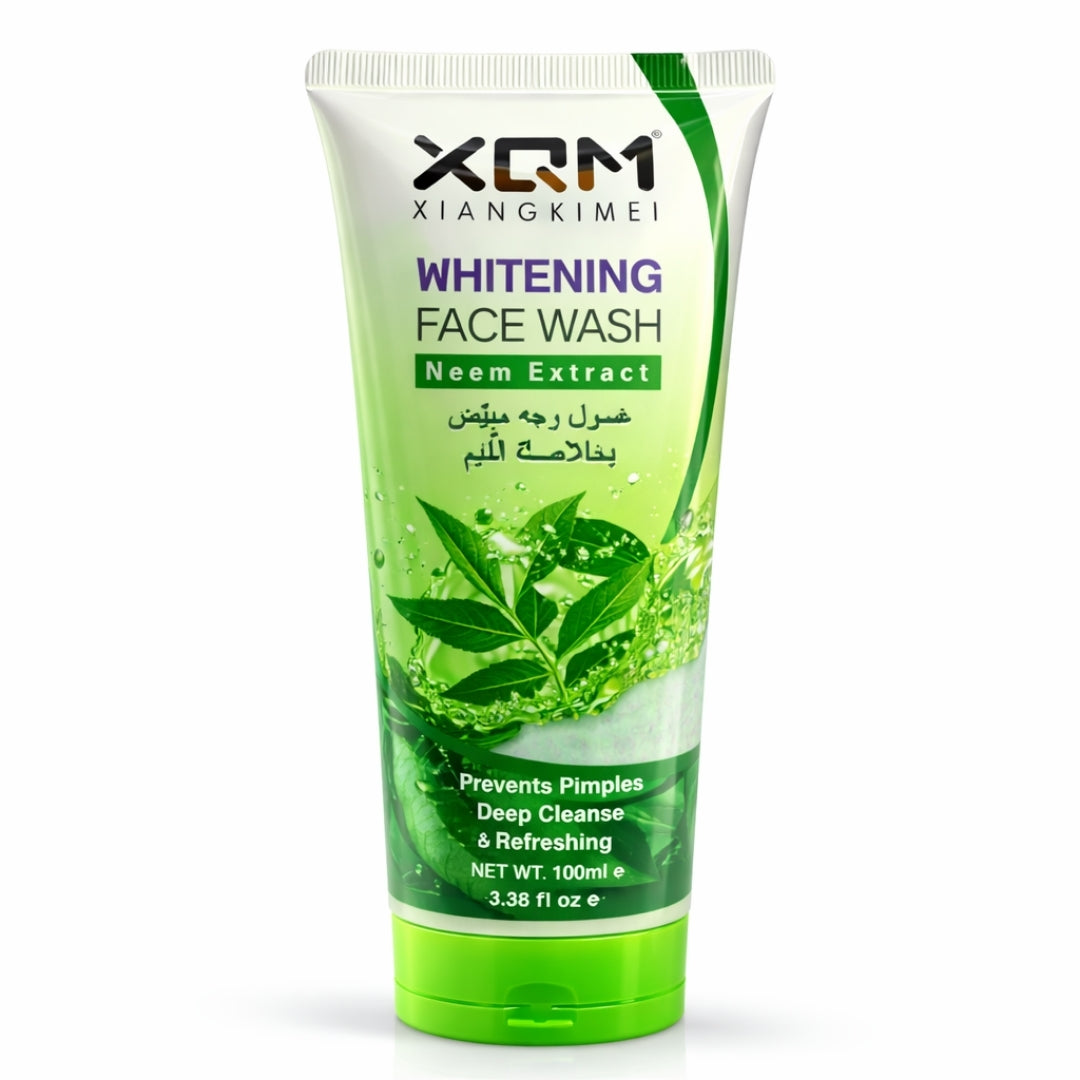 XQM Whitening Neem Extract Face Wash Deep Cleansing Glow