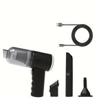 Handheld, Powerful Suction for Car, Home, Office & Everyday Quick Cleaning
