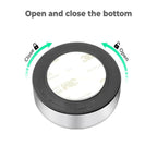 Mini Wireless LED Push Light – 3 LED Battery Powered Touch Lamp | Stick-On Wall & Stair Light