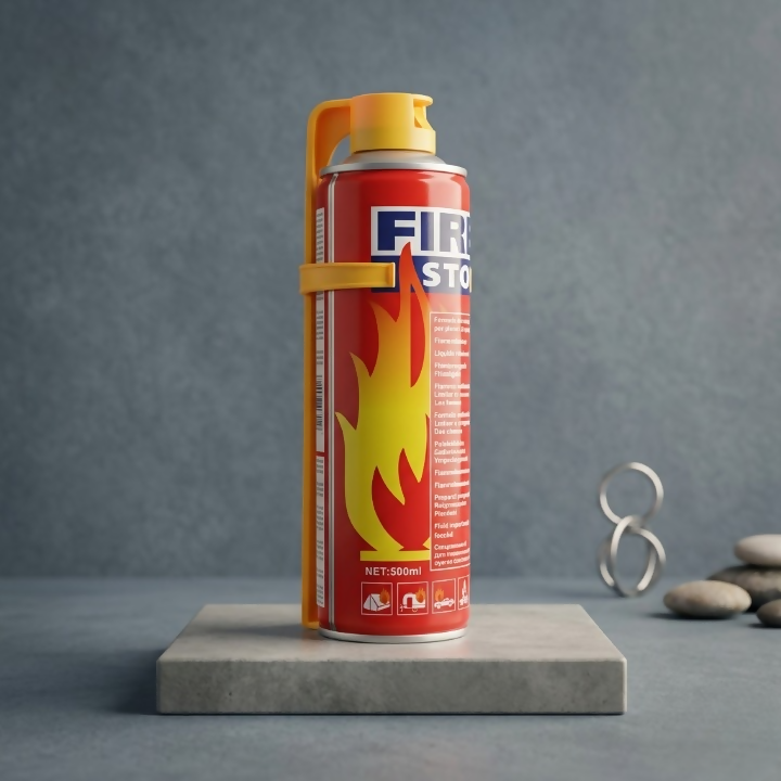 Fire stop Emergency Flame Retardant Spray _ Portable Mini Fire Extinguisher for car , Home & camping (500ml)