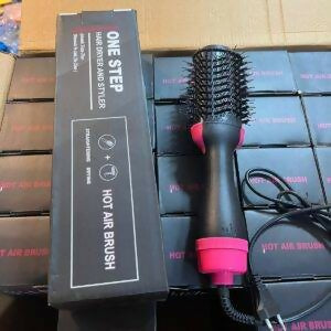 in‑1 Hair Dryer with Comb, Hair Straightener & Curler for Easy Styling