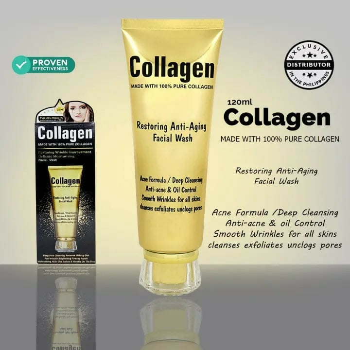 Wokali Collagen Anti Aging And Anti Acne Facial Wash