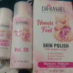 Dr Rashel Hand & Foot Skin Polish | 210g | Powder Formula | Includes Blonder Powder | Smooth & Refreshing Care