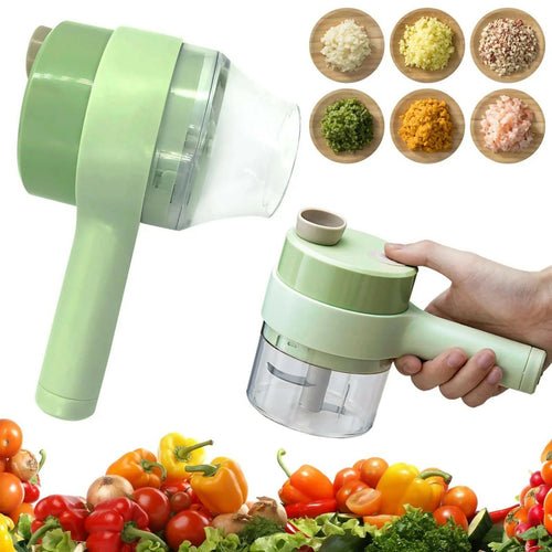 Electric Handheld Vegetable Cutter Slicer Multifunctional Food Chopper Compact Durable And Easy To Use Kitchen Tool