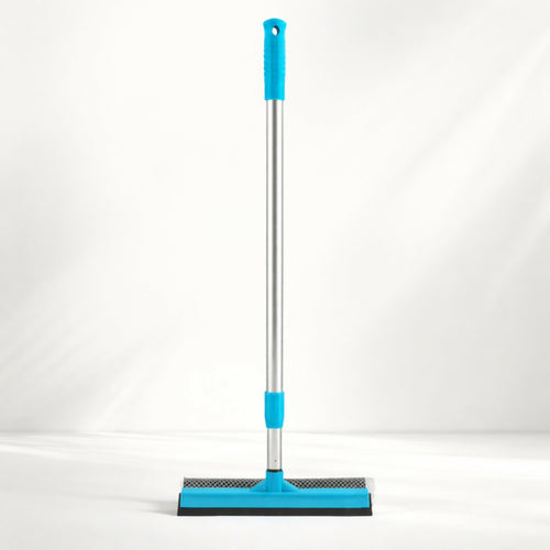 Royal 2-in-1 Window Squeegee with Aluminium Rod Handle – Glass Cleaning Wiper