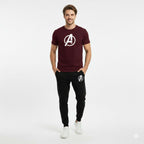 Round neck, half-sleeve casual T-shirt with matching trouser