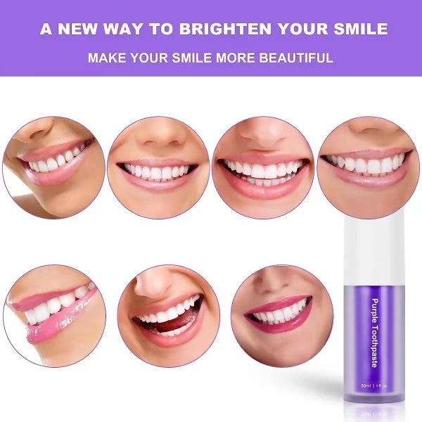 Hismile V34 Teeth Whitening Color Corrector Serum | Instant Brightening Solution 30ml