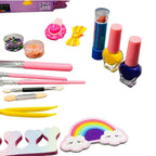 Kids Makeup & Jewelry Play Set, Glitter Accessories, for Girls