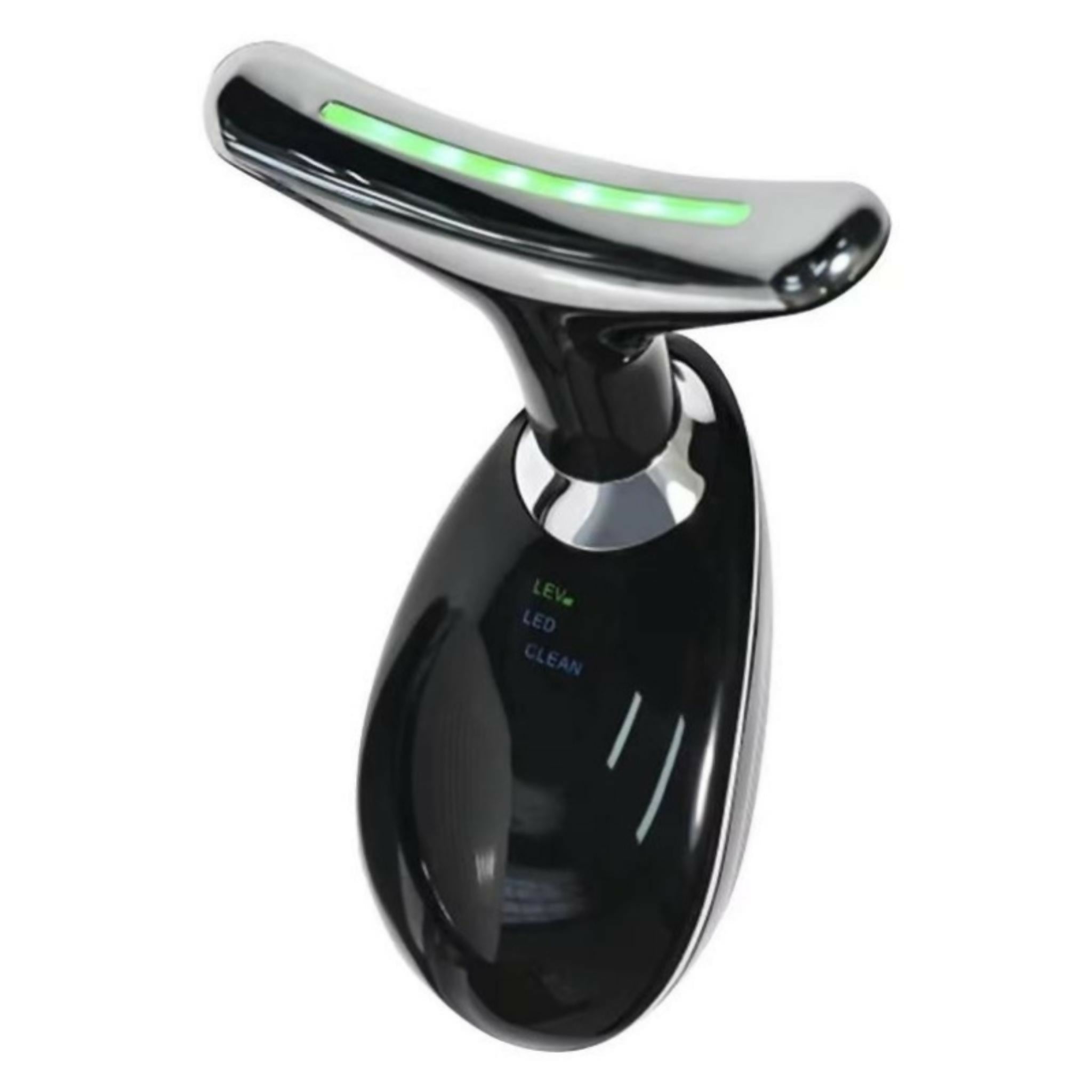 3-in-1 Rechargeable Face & Neck Massager | Red Light Therapy & Microcurrent Anti-Wrinkle Device