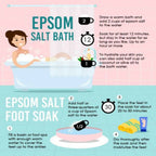 1Kg Epsom Salt – Natural Mineral Fertilizer for Plants, Beauty & Household Use