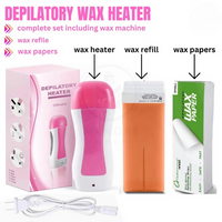 CWH-003 Depilatory Wax Heater Kit with Wax Paper