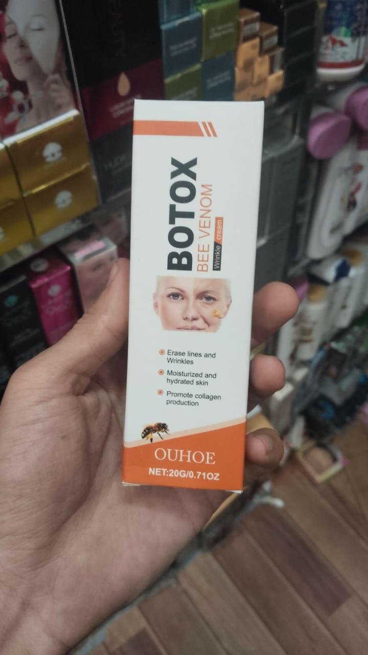 Botox Bee Venom Whitening & Moisturizing Cream – Anti-Aging, Brightening & Skin Firming Facial Care (20g)