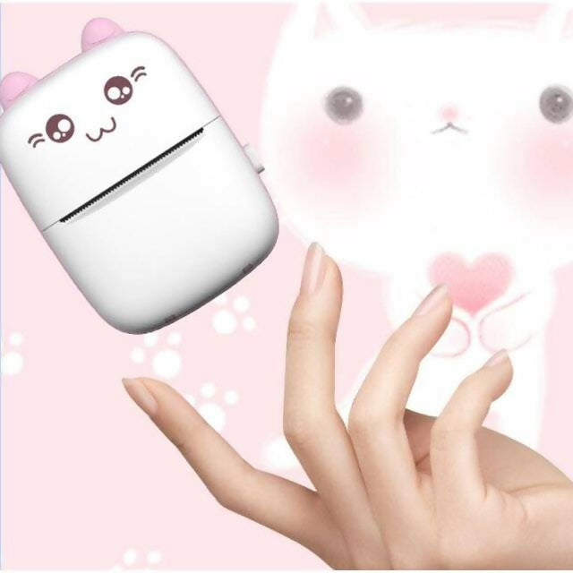 Mini Portable Pocket Thermal Printer – Wireless Receipt & Photo Printer (Random Color)