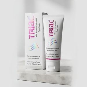 Triac Anti Acne Anti Bacterial Face Wash 70ml for Acne-Prone Skin