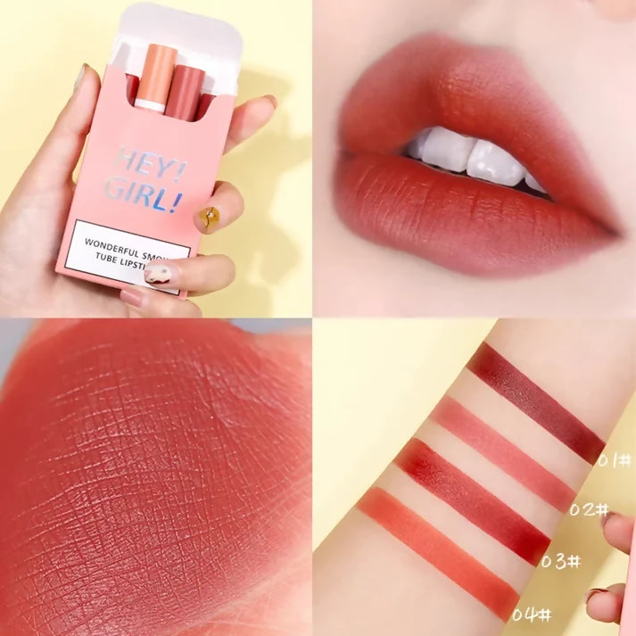 Hey Girl Lipstick 4 pcs set
