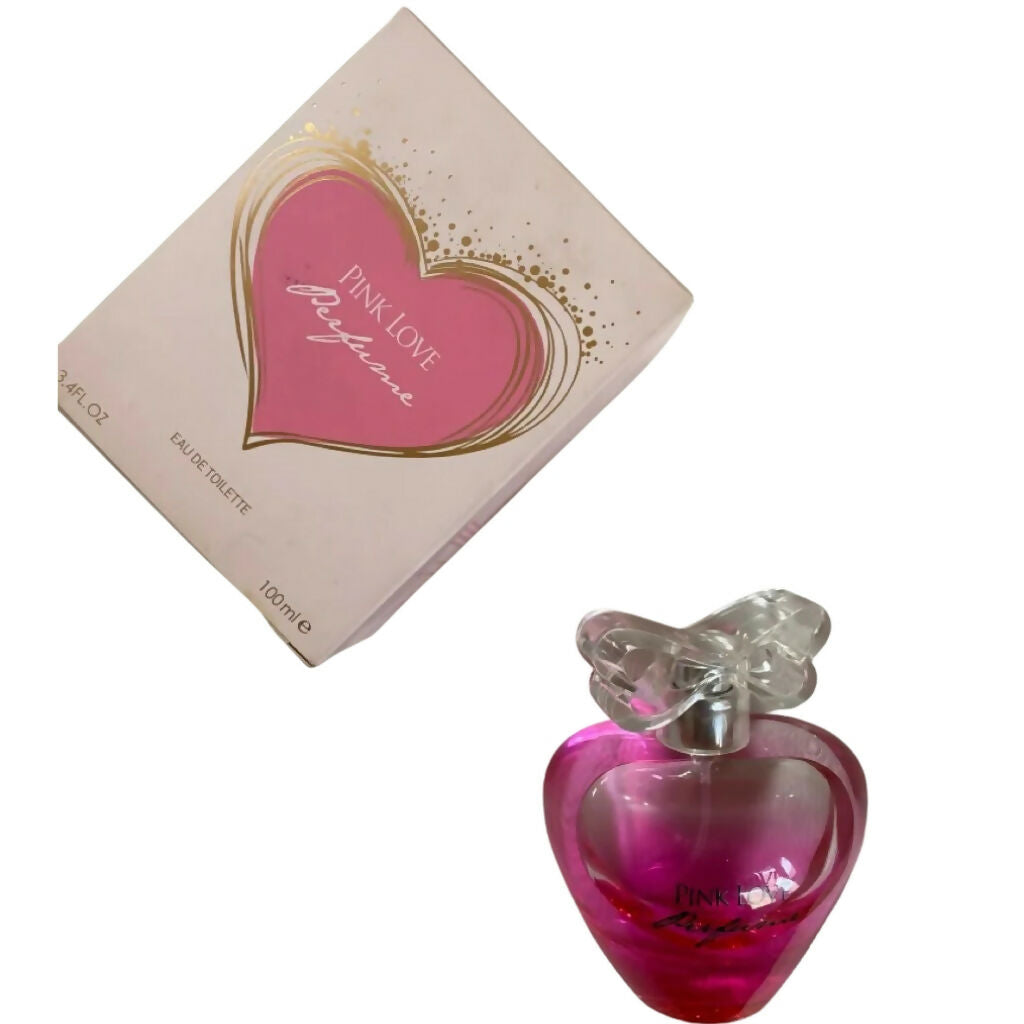 Pink Love Perfume, Floral Sweet Notes - 100 ML, for Women