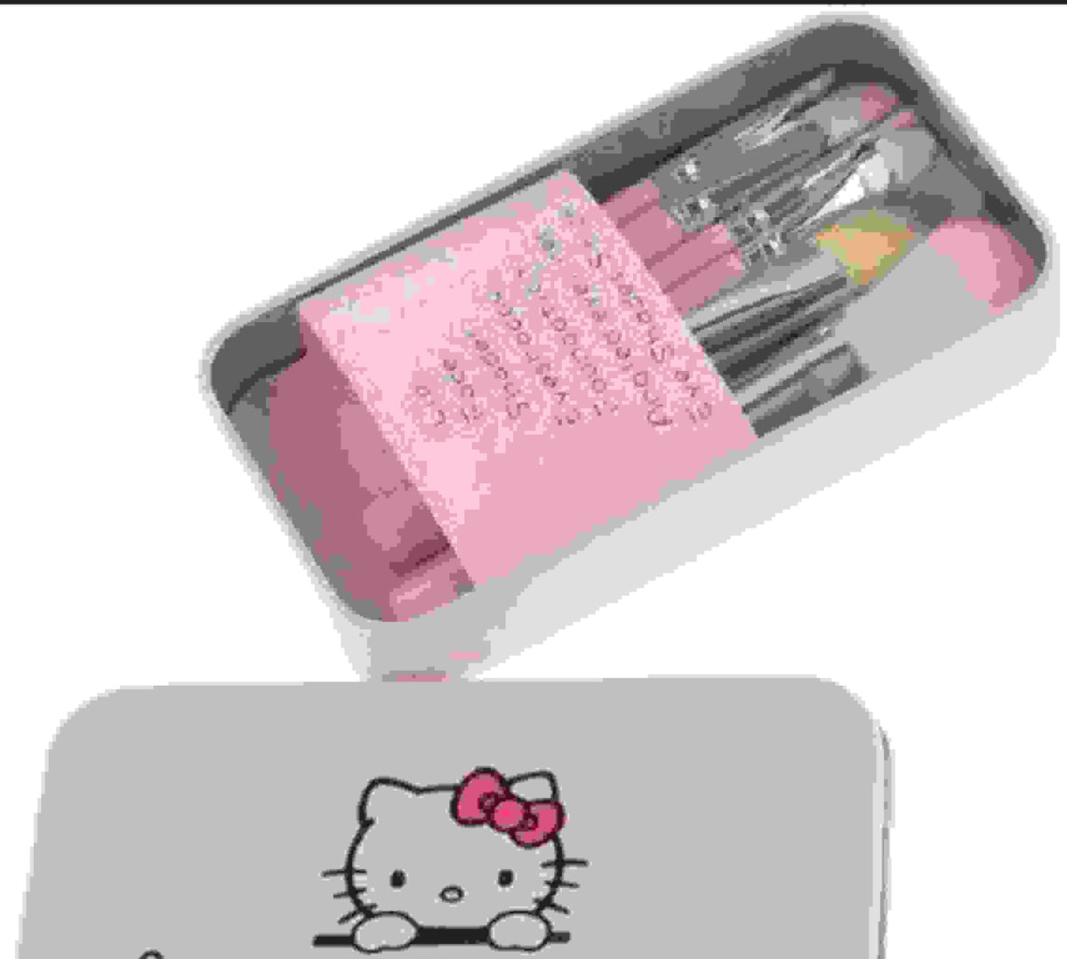 7-Piece Kitty Style Makeup Brush Set – Pink Makeup Brushes Kit for Beginners & Professionals
