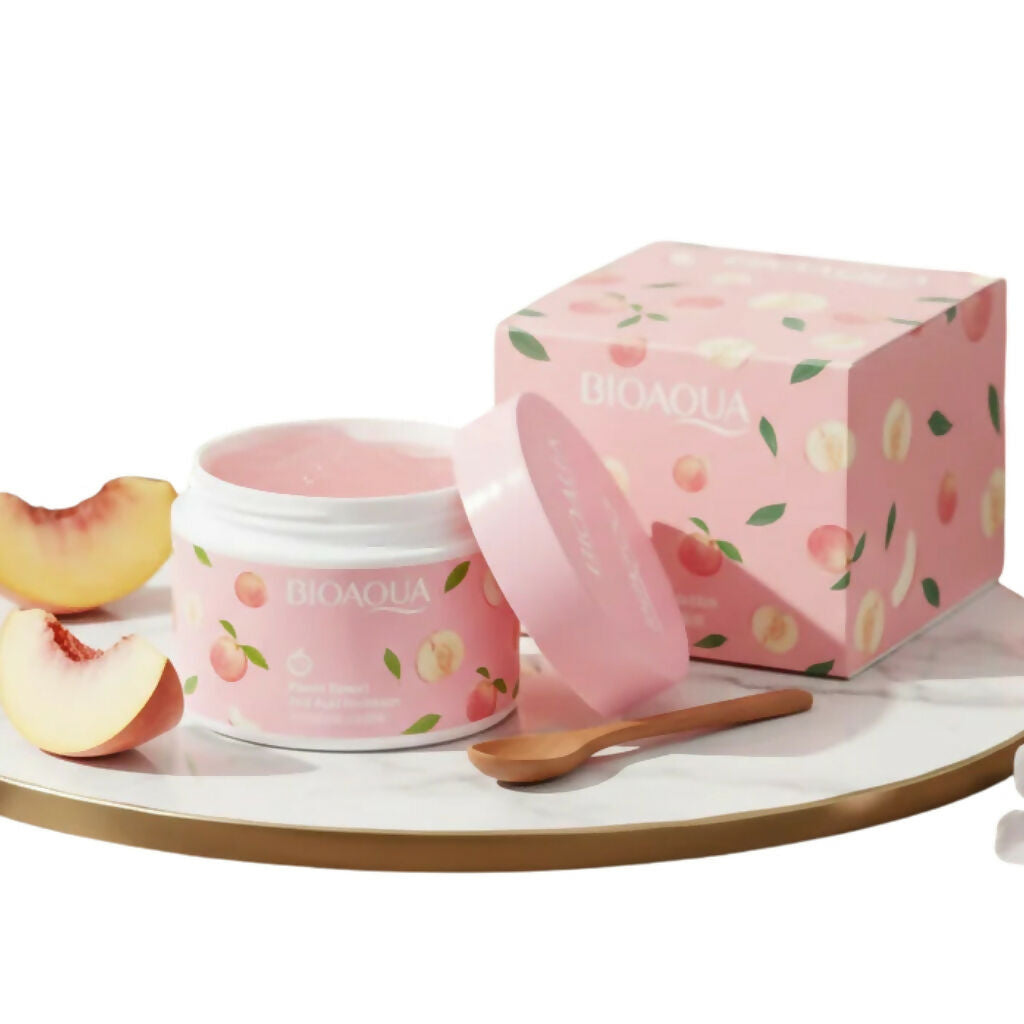 Peach Extract Exfoliating Face Gel Cream, Gentle Fruit Acid Peel