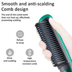 909 Hair Straightener Brush | 6 Heating Modes Electric Hair Straightener Comb (Random Color)