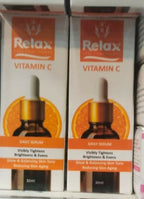 Relax Vitamin C Daily Serum – 30ml | Visibly Brightens, Evens Skin Tone, and Reduces Aging Signs for a Radiant, Youthful Glow