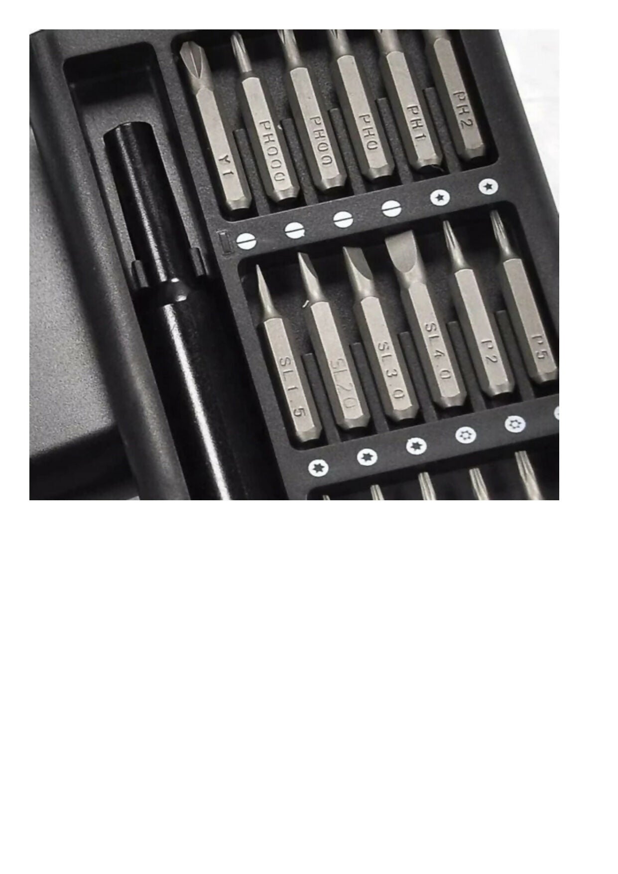 24 In 1 Screwdriver Bit Set Magnetic Disassembly Tool Durable Compact And Versatile Repair Kit For Daily Use