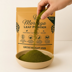 Organic Moringa Leaf Powder | Natural Superfood For Weight Loss, Immunity Boost, Energy Support & Height Growth | Refined Herbal Supplement (250g)