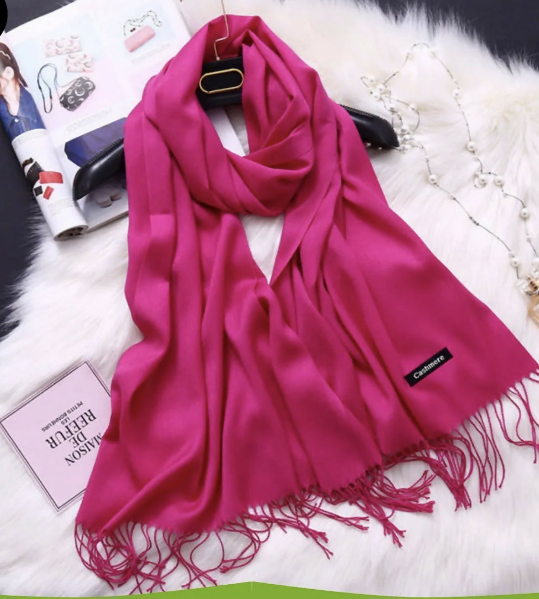 Winter Cashmere Stoles For Girls