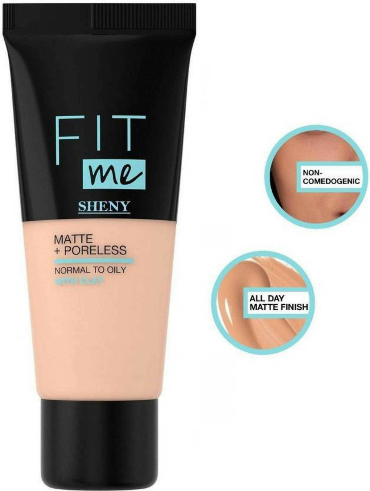 2-in-1 Makeup Deal – Liquid Foundation & Face Powder Combo | Ivory Shade