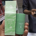 Magic Green Tea Stick Mask – Oil Control & Deep Cleansing Clay Mask for Blackheads and Pores