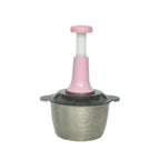 Stainless Steel Manual Chopper, Ideal for Home Kitchen Use