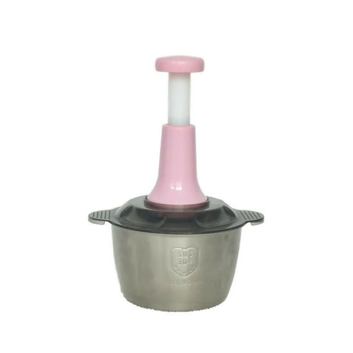 Stainless Steel Manual Chopper, Ideal for Home Kitchen Use