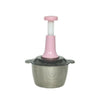 Stainless Steel Manual Chopper, Ideal for Home Kitchen Use