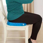 Non-Slip Egg Sitter Gel Seat Cushion – Soft Honeycomb Seat Pad for Car & Office Chairs