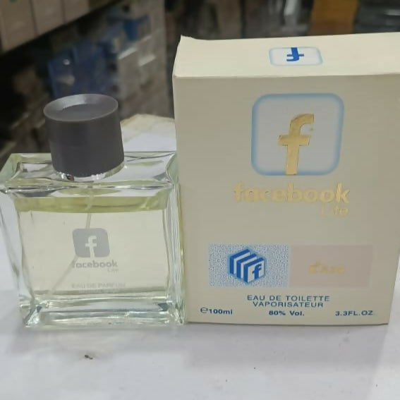 Facebook Lite Eau De Perfume & Eau De Toilette Vaporization For Men – Long-Lasting Fragrance Perfume Spray, 100ml