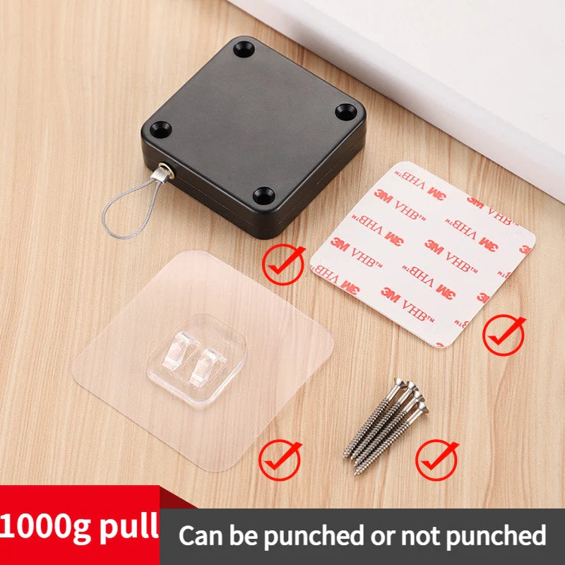 Automatic Door Closer Cable System Self Closing Door Device