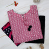 Pink Geometric Print