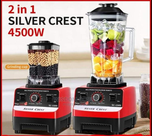 SC-1589 2-in-1 Juicer, Blender & Dry Mill Jar – German Technology