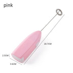 Electric Milk Frother with 3 Speeds – Rechargeable