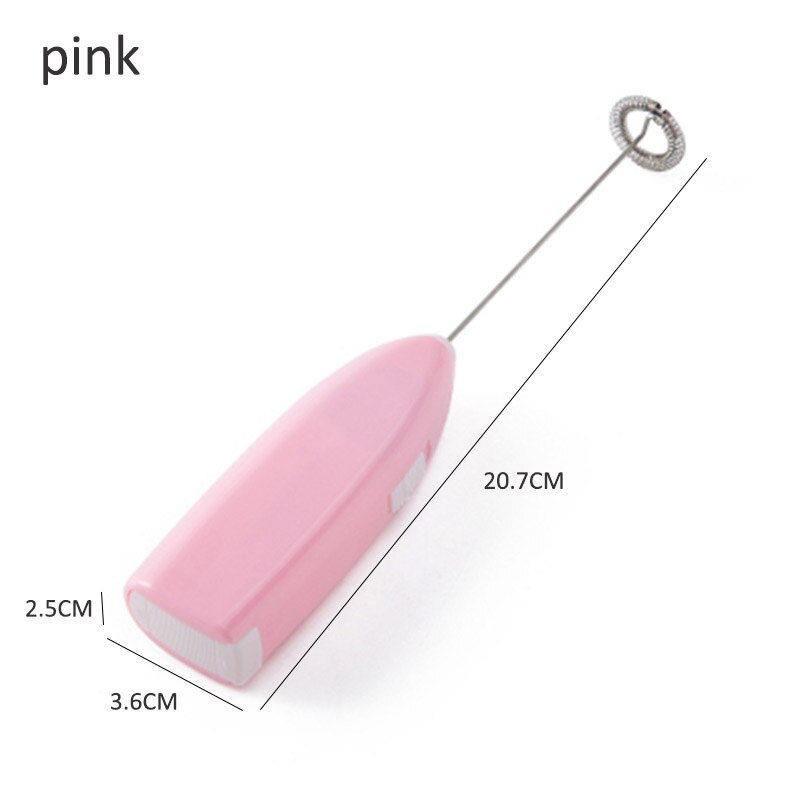 Electric Milk Frother with 3 Speeds – Rechargeable