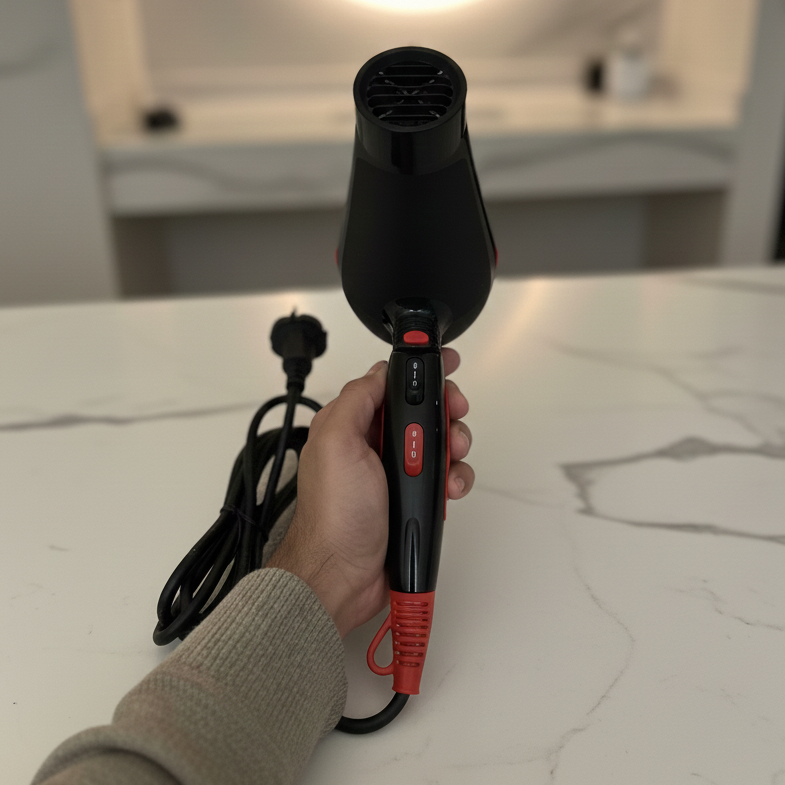 Phelps PL-5508 Professional Hair Dryer – Compact & Durable Daily Styling Tool