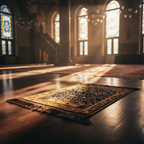 Children’s Printed Velvet Prayer Mat Travel Friendly 60 × 42 Cm