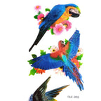 3D Birds Wall Decals for Home Office Classroom and Bedroom Decoration