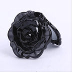 Rose Shaped Pocket Makeup Mirror, Portable Cosmetic Mirror - Pack of 2